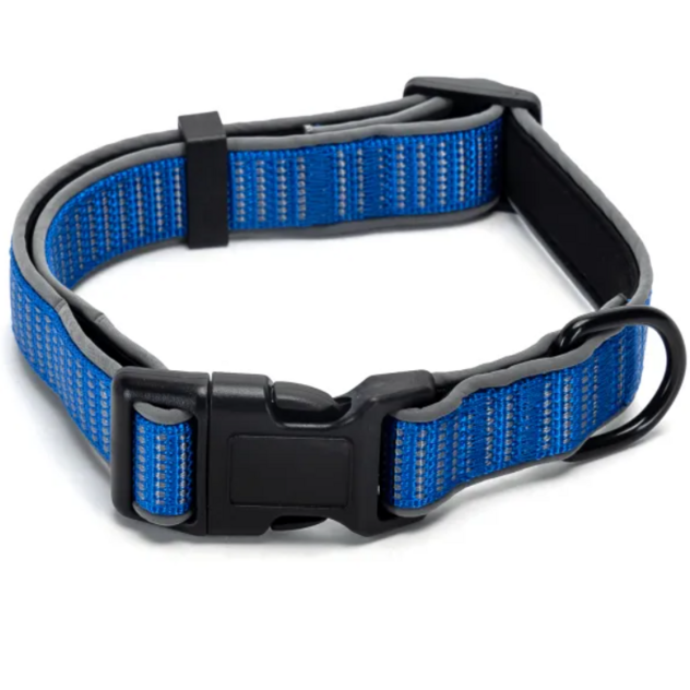 reflexný obojok modrý 2,5 cm-